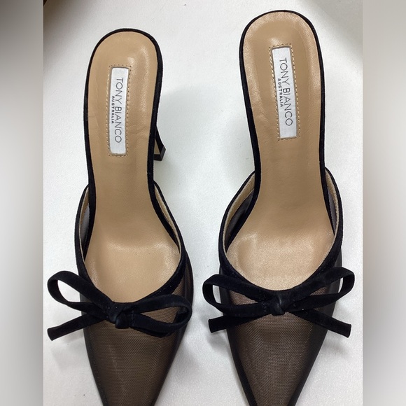 Tony Bianco Aroma Nylon/Suede Pump Size 7.5 - Picture 8 of 16